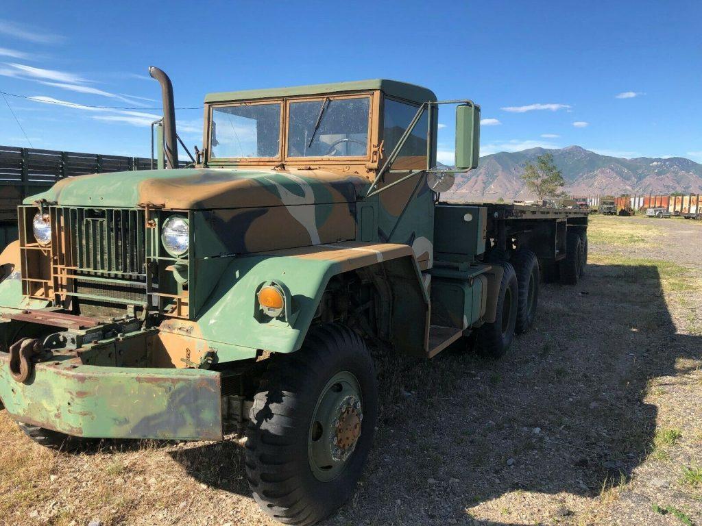 1962 Kaiser Jeep M52  & trailer Strick
