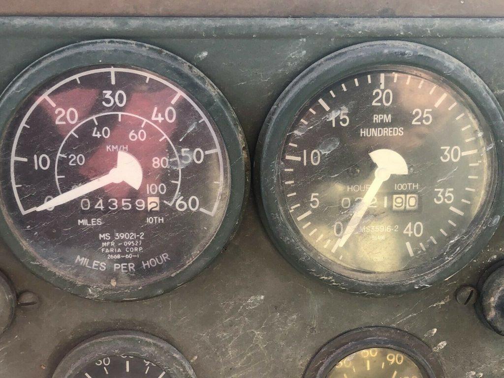 1962 Kaiser Jeep M52  & trailer Strick