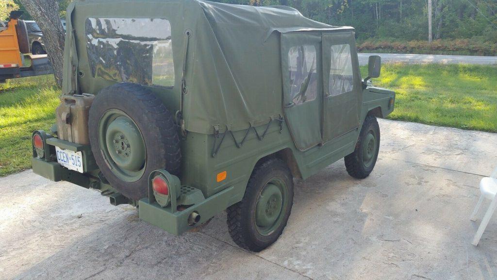 1985  Volkswagen Canadian Military Vehicle Bombardier