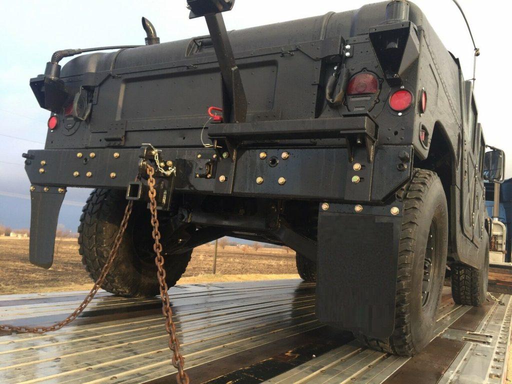 1992 AM General Military Humvee and Trailer