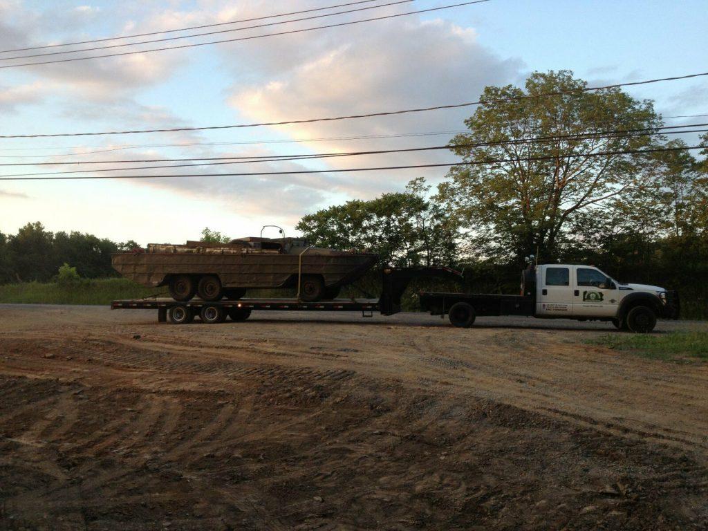 Amphibious vehicle Dukw 1945 GMC