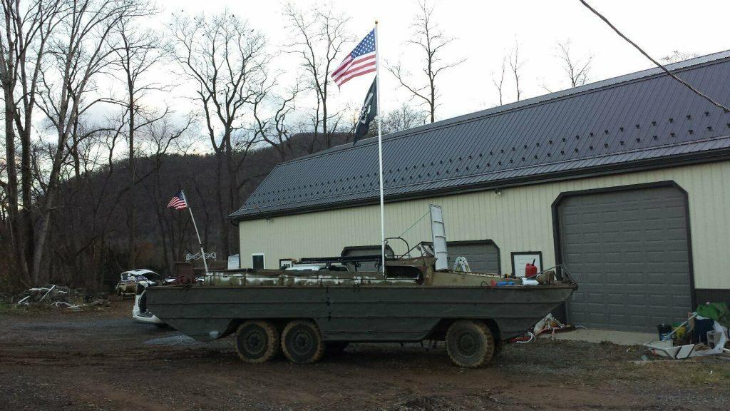 Amphibious vehicle Dukw 1945 GMC