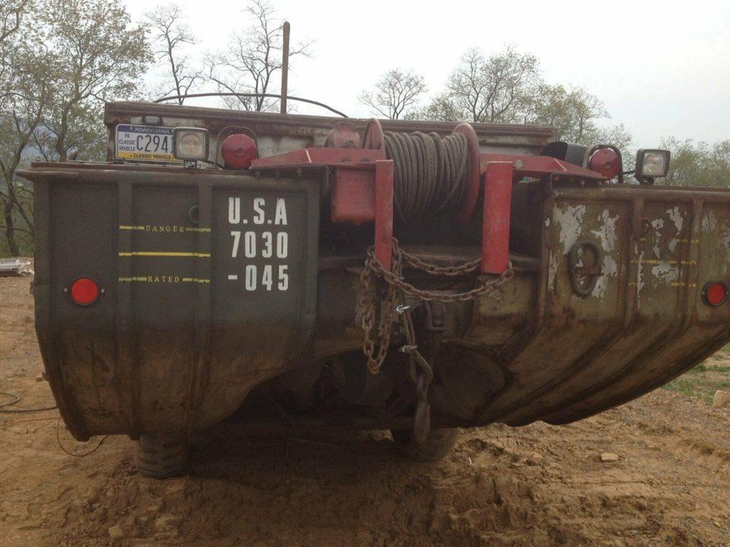 Amphibious vehicle Dukw 1945 GMC