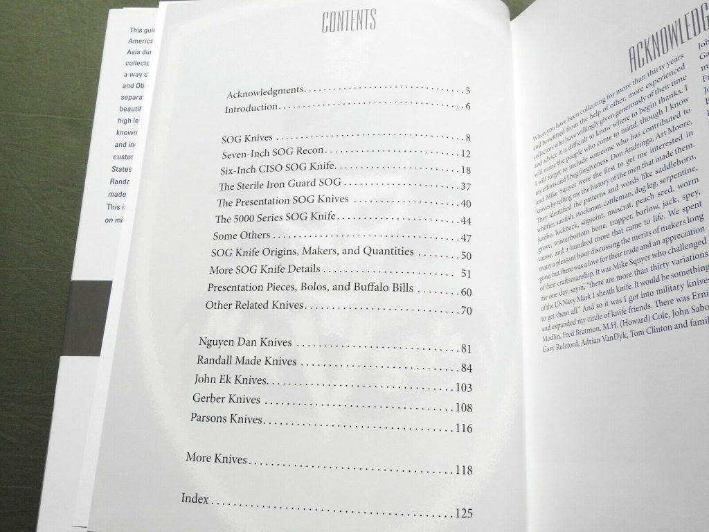 “SOG Knives” US Vietnam Special Forces Knife Dagger BOLO Randall Reference BOOK