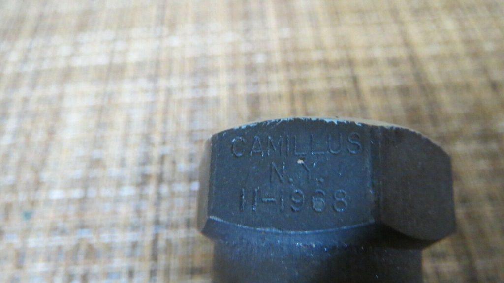 Vietnam Era Camillus Pilot Survival Knife with Sheath and Stone 11 1968