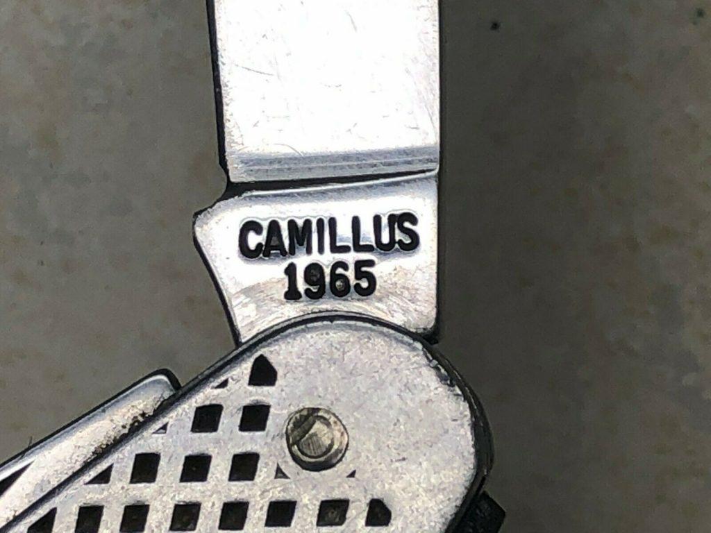 Vintage Camillus US Pocket Knife Military 1965 Vietnam era