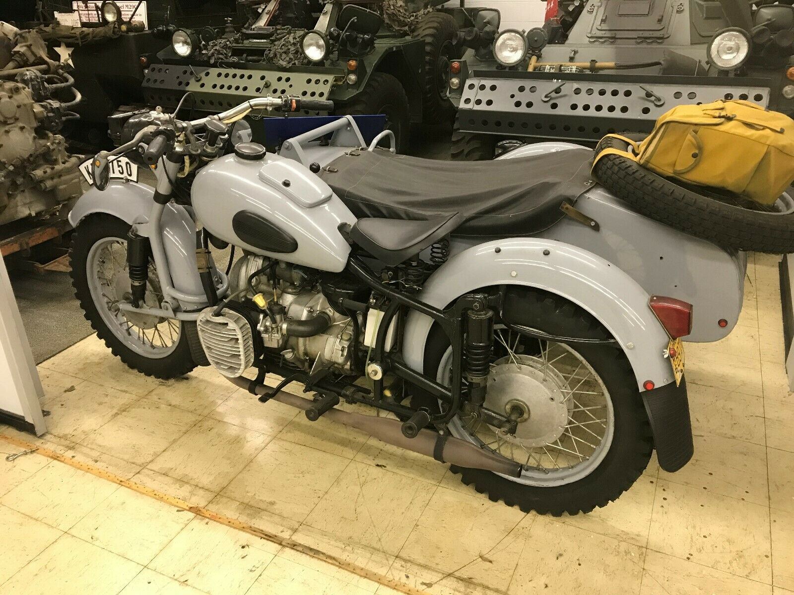 1960 Ural Dnepr Motorcycle with Sidecar for sale