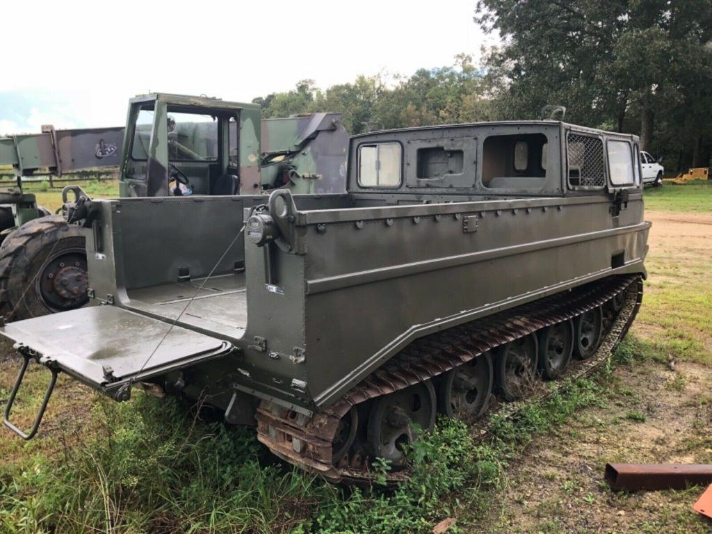 M116 Husky Tracked military vehicle.
