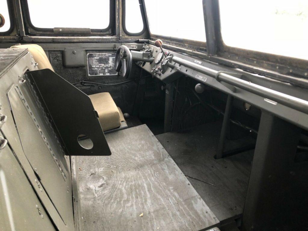 M116 Husky Tracked military vehicle.