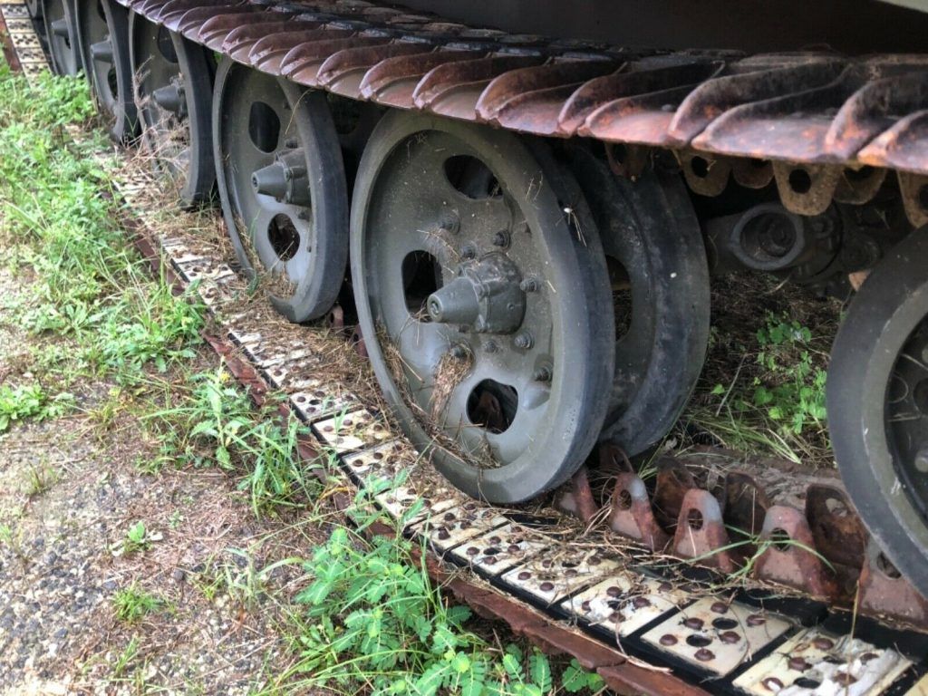 M116 Husky Tracked military vehicle.