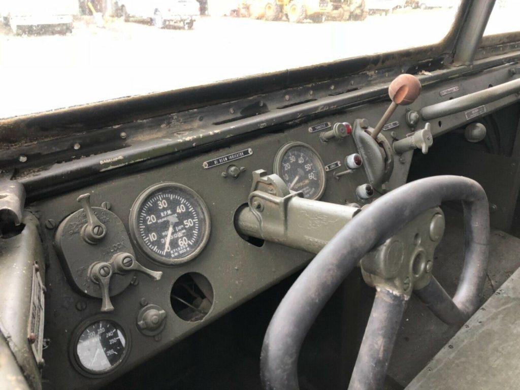 M116 Husky Tracked military vehicle.