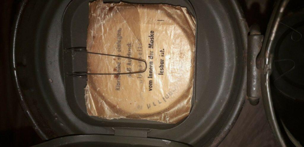 WW2 Original Wehrmacht German Gas Mask Canister bmw 1943