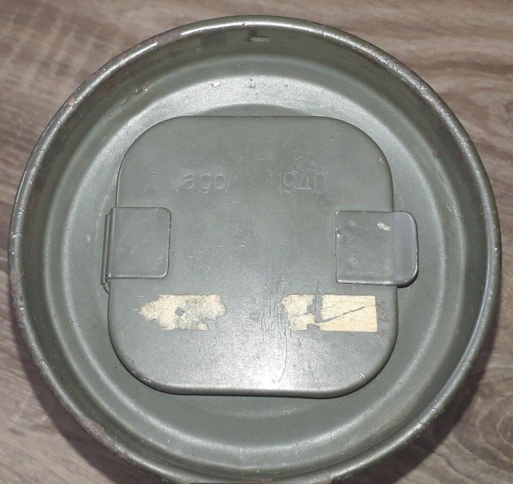 WW2 Original Wehrmacht German Gas Mask Canister bmw 1943