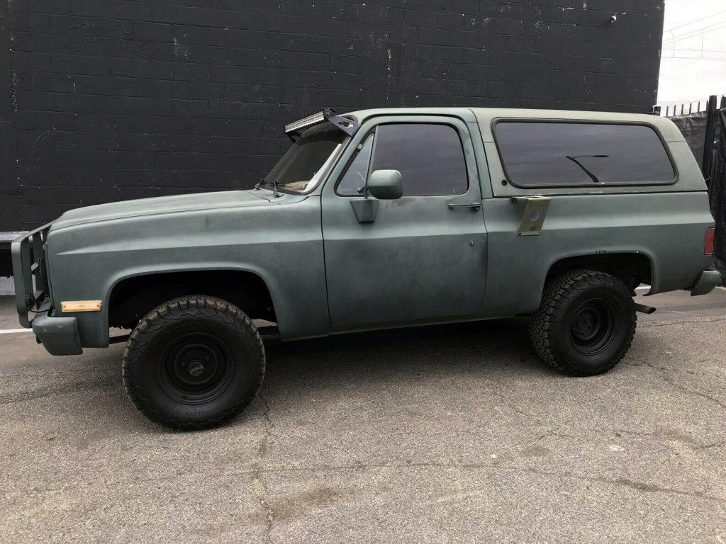 1986 Chevrolet Blazer Military , California Vehicle **rare, diesel
