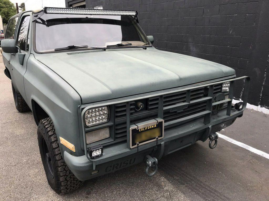 1986 Chevrolet Blazer Military , California Vehicle **rare, diesel
