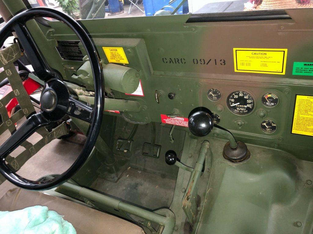 AM General MUTT Jeep and trailer