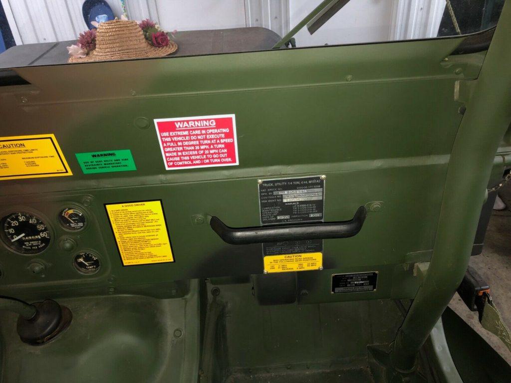 AM General MUTT Jeep and trailer