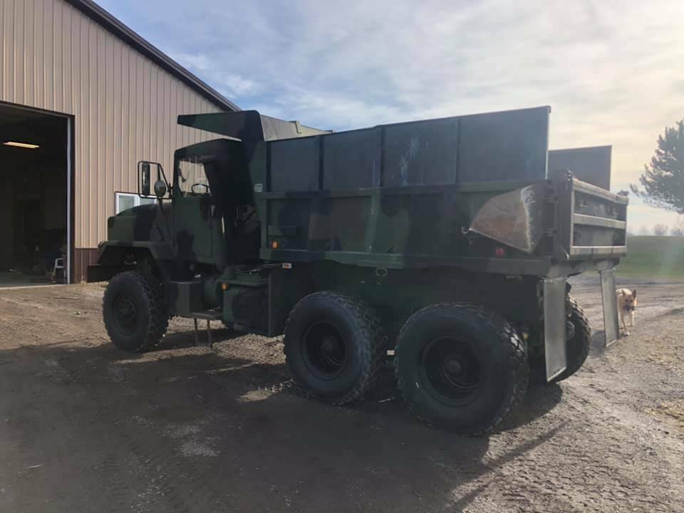 BMY Army Truck Dump Military 5Ton 6×6