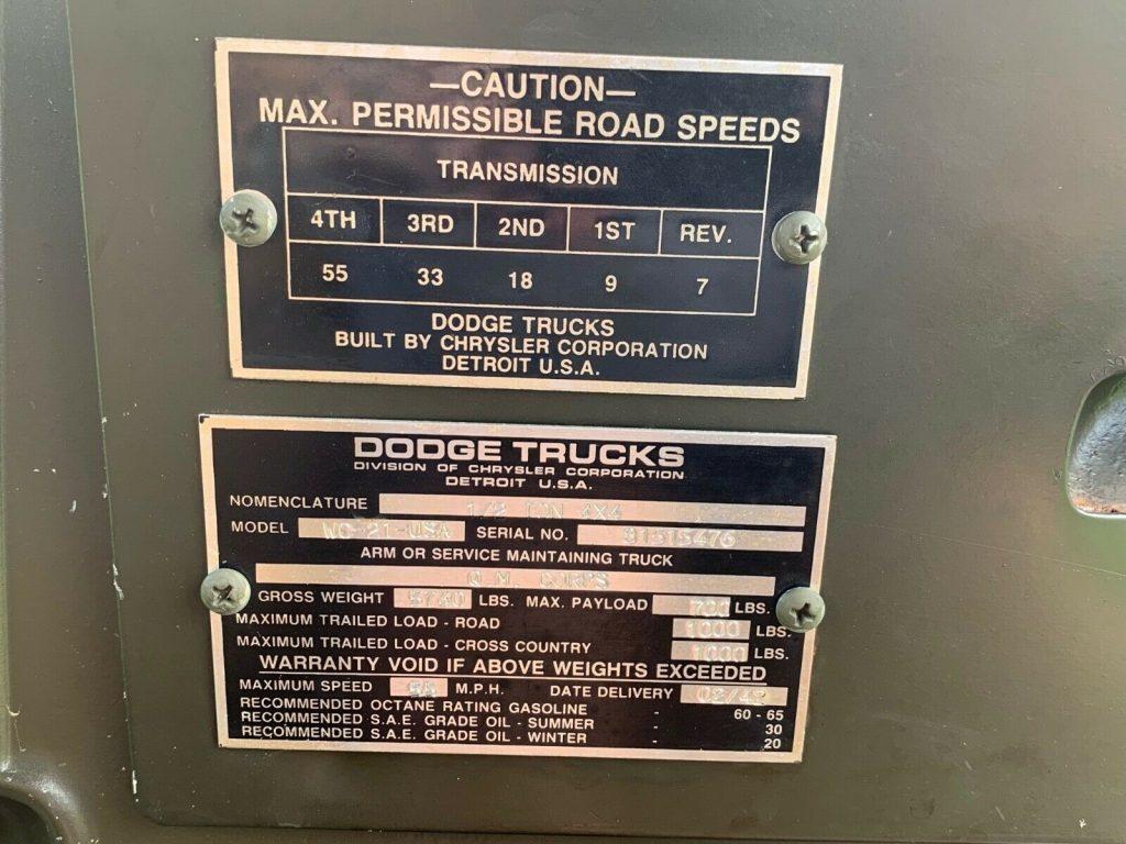 Dodge 1942 WC-21 Dodge