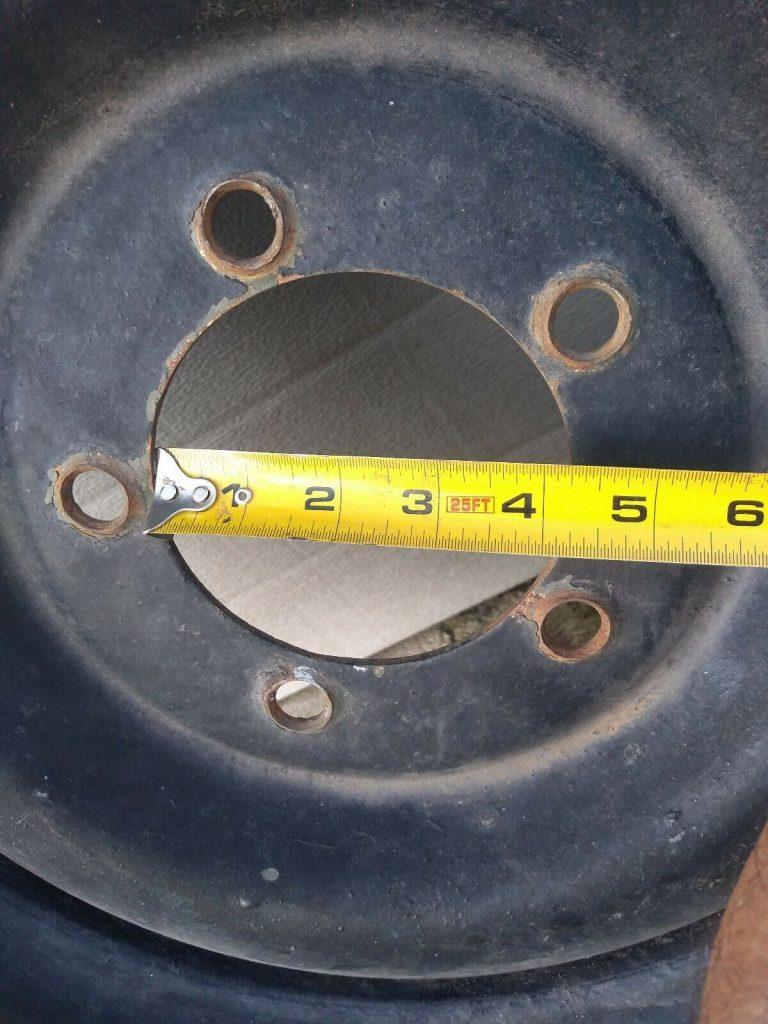 Vintage US Military Jeep Spare Tire and Rim Kleber 6.5 16 Willy’s CJ Vietnam Era