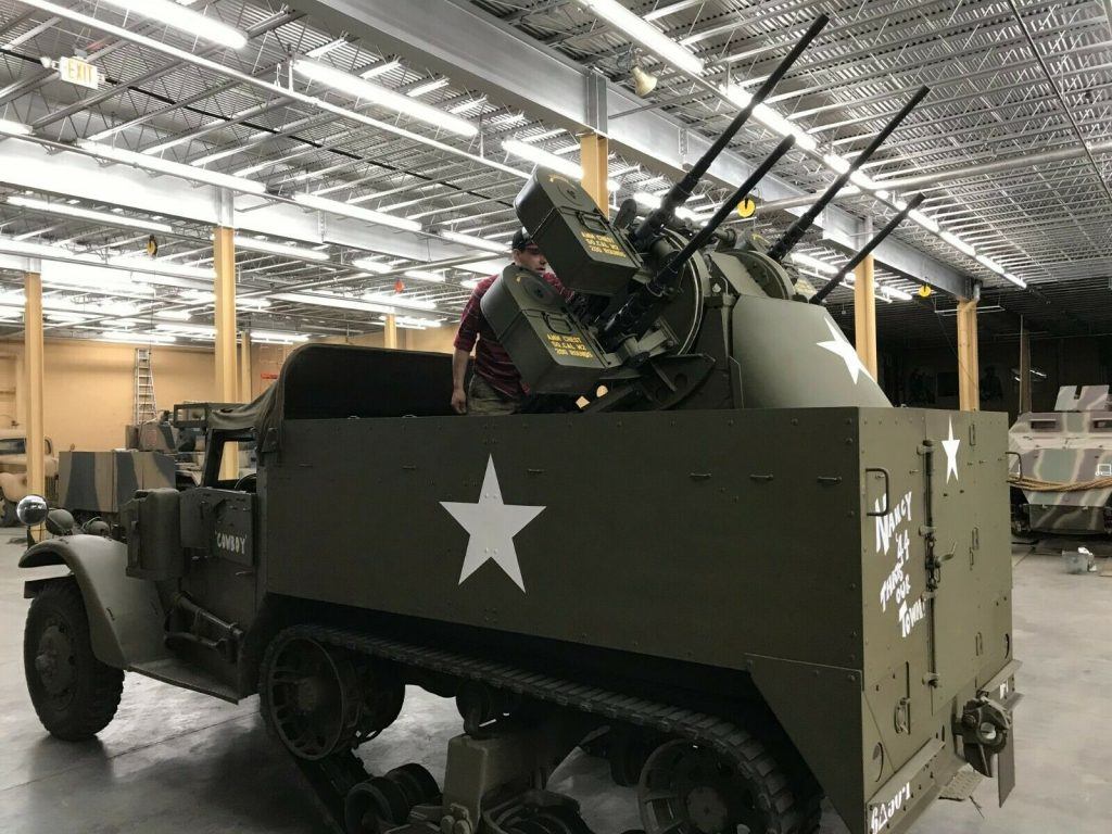 1943 Armored Personnel Carrier M3 Half Track “Meat Chopper”