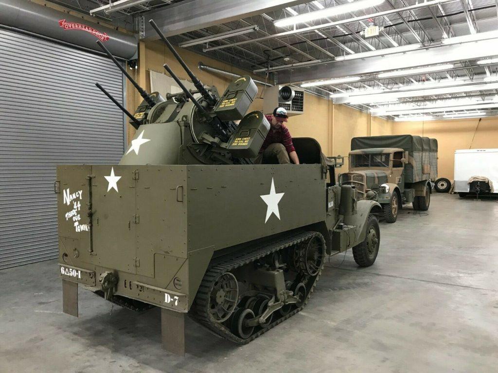 1943 Armored Personnel Carrier M3 Half Track “Meat Chopper” for sale