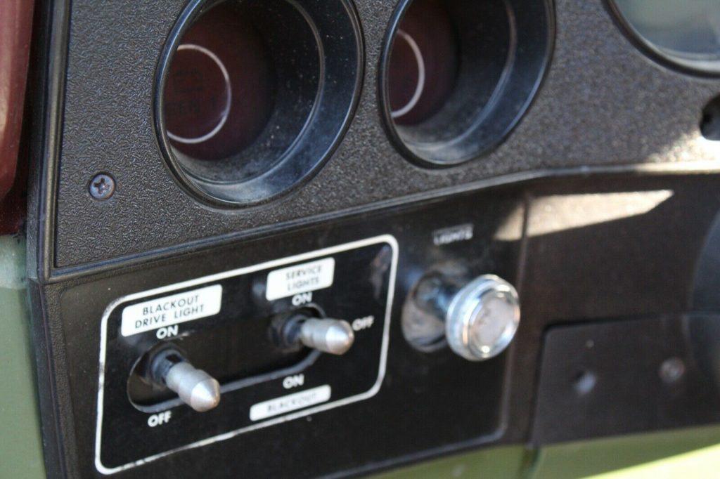 1986 Chevrolet CUCV M1008 military pickup. 6.2L