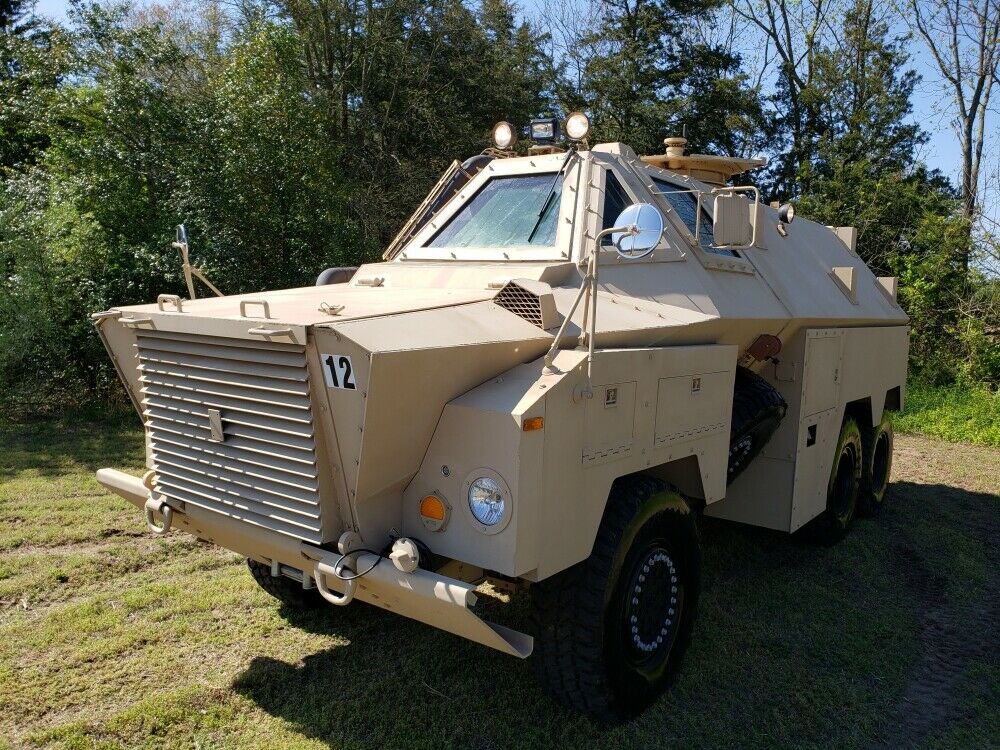 12 Black Water Grizzly MRAP Armored Trucks