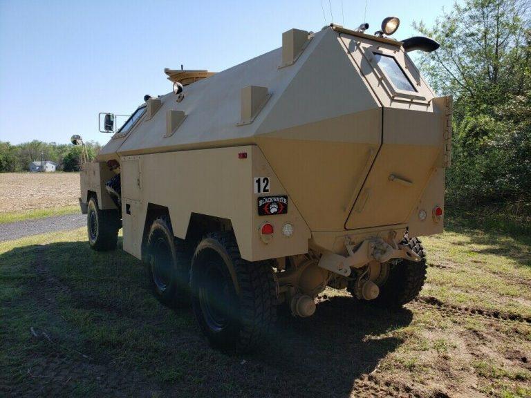 12 Black Water Grizzly MRAP Armored Trucks for sale