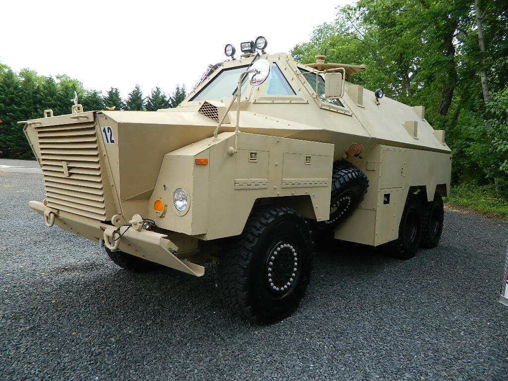 12 Black Water Grizzly MRAP Armored Trucks