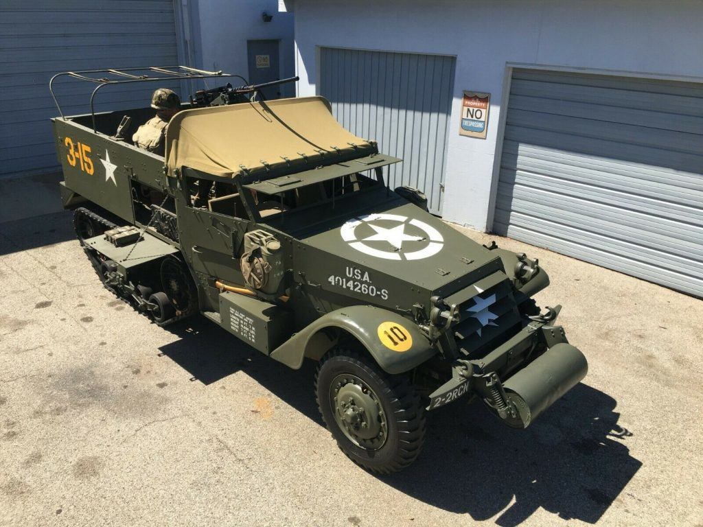 1943 M2 Us Army Halftrack For Sale