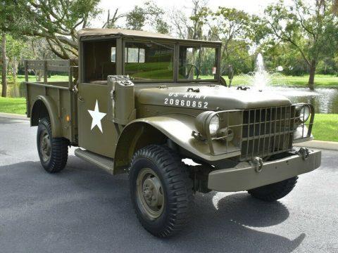 1953 Dodge M37 3/4 Ton Military Truck Flat 6 Cylinder for sale