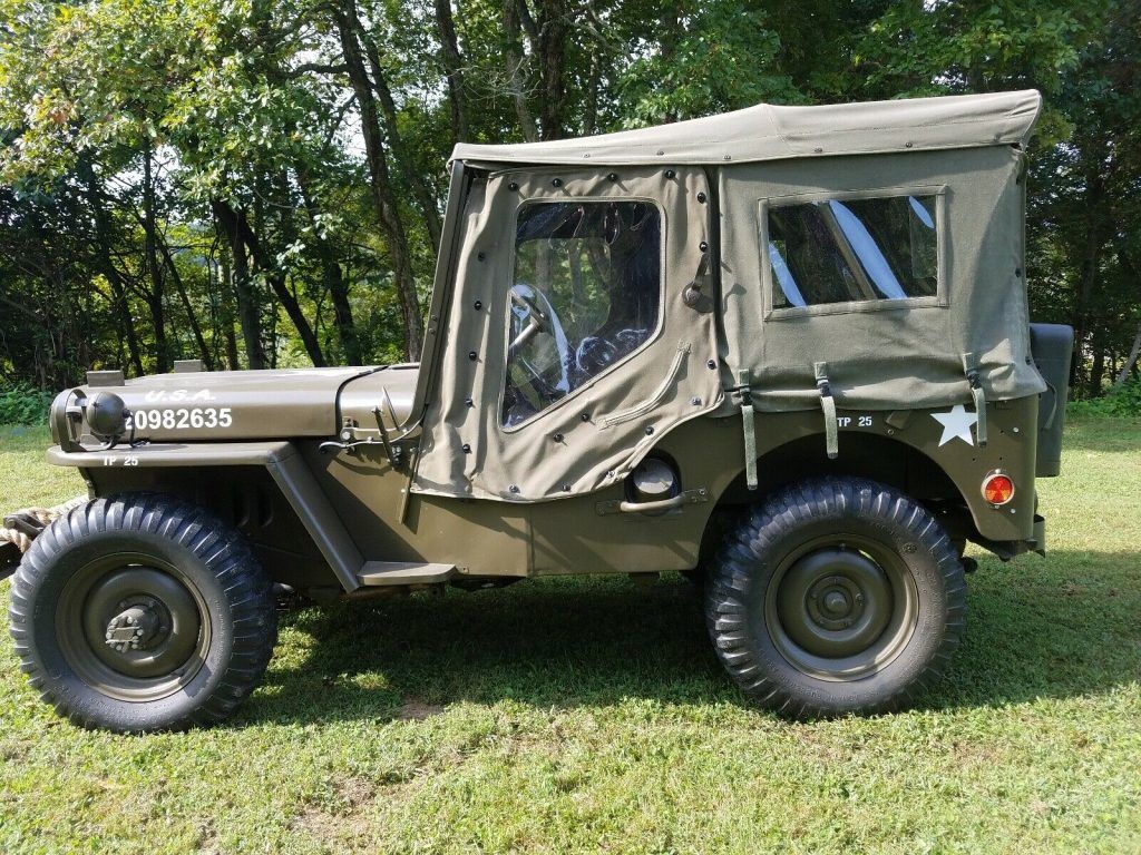 1952 Jeep Willys Overland M38 Military Jeep Military