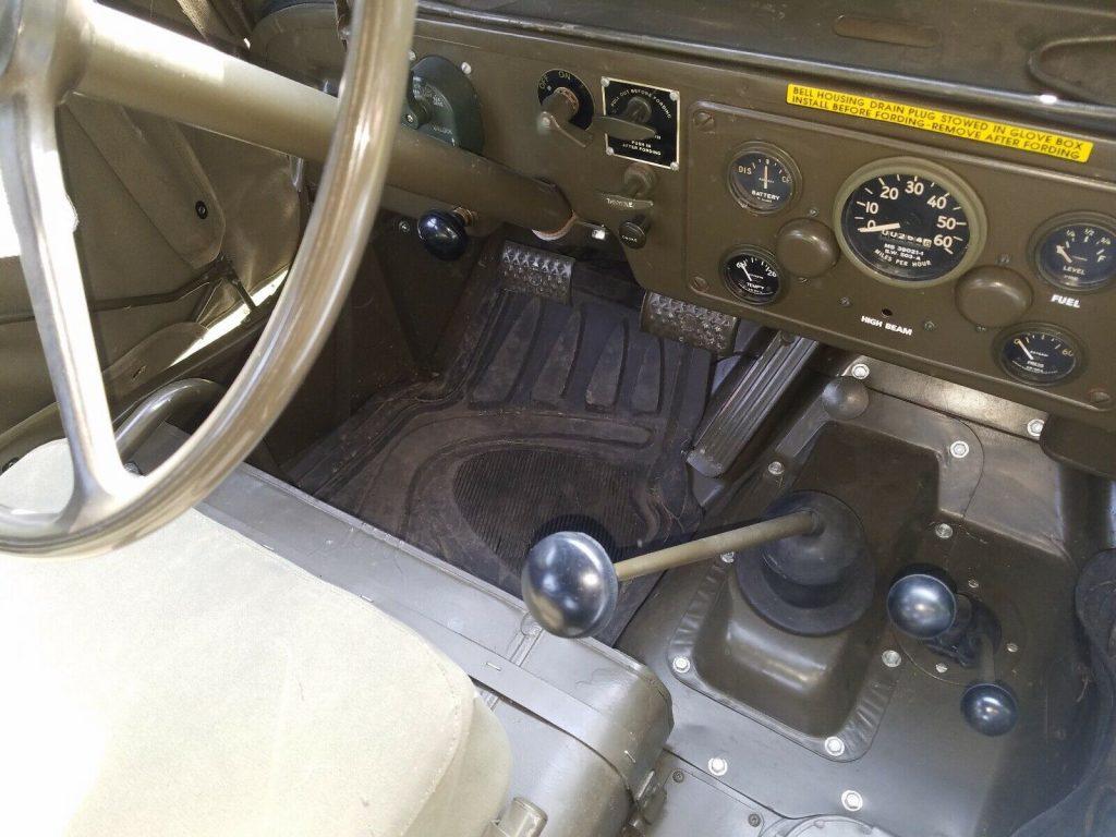 1952 Jeep Willys Overland M38 Military Jeep Military