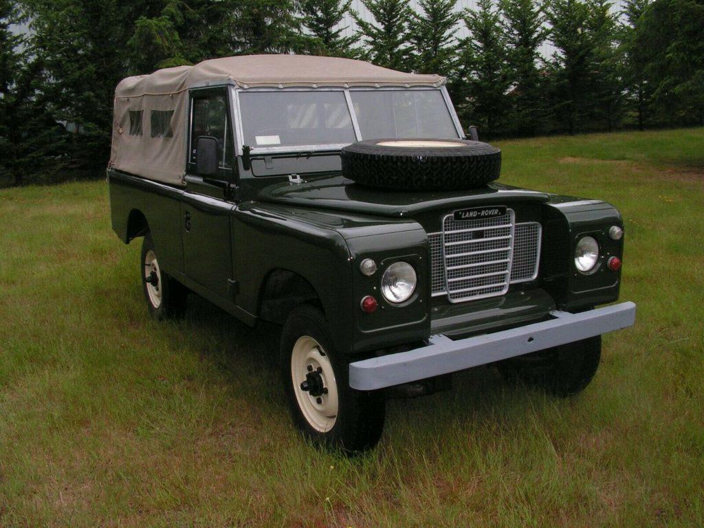 1980 Land Rover 2 door Military 109, Long Wheel Base