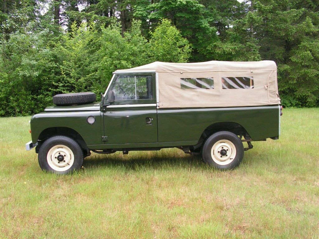 1980 Land Rover 2 door Military 109, Long Wheel Base