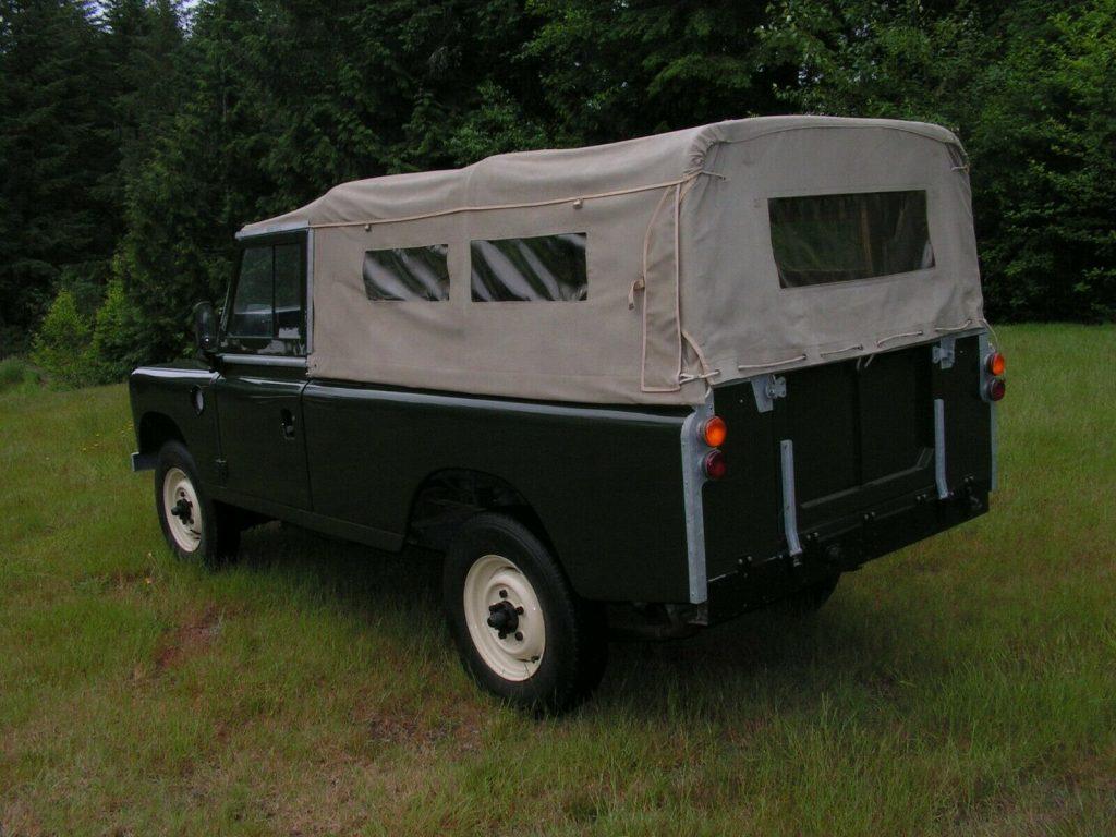 1980 Land Rover 2 door Military 109, Long Wheel Base