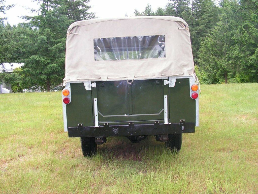 1980 Land Rover 2 door Military 109, Long Wheel Base