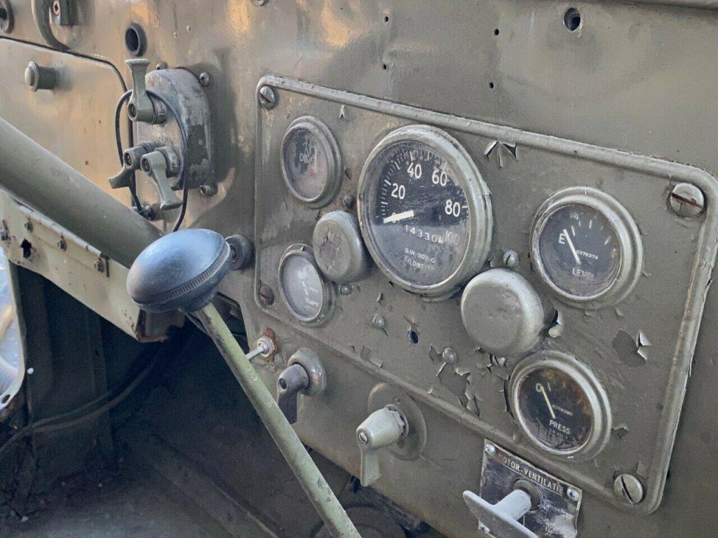 1960 Willys Model 38 Truck Military specs