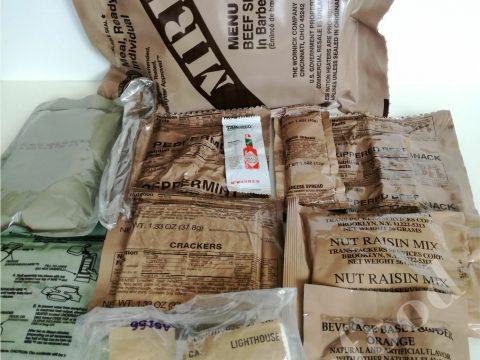 Food Ration Military US ARMY MRE Pack Emergency Set Combat Survival Camping 2022 for sale