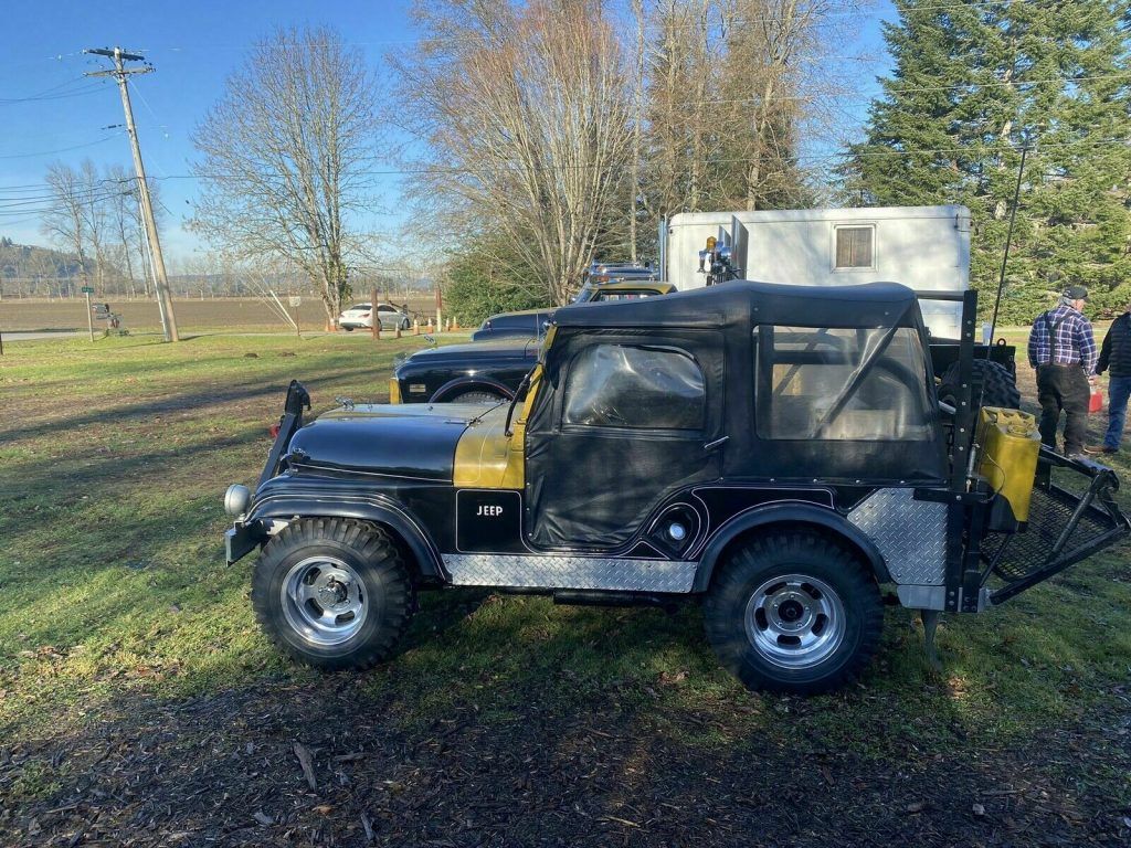 1956 Jeep Willy black M38A1