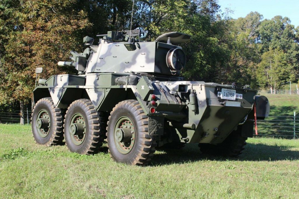 1959 British Saladin Mark II Heavy Armored Infantry Fighting Vehicle