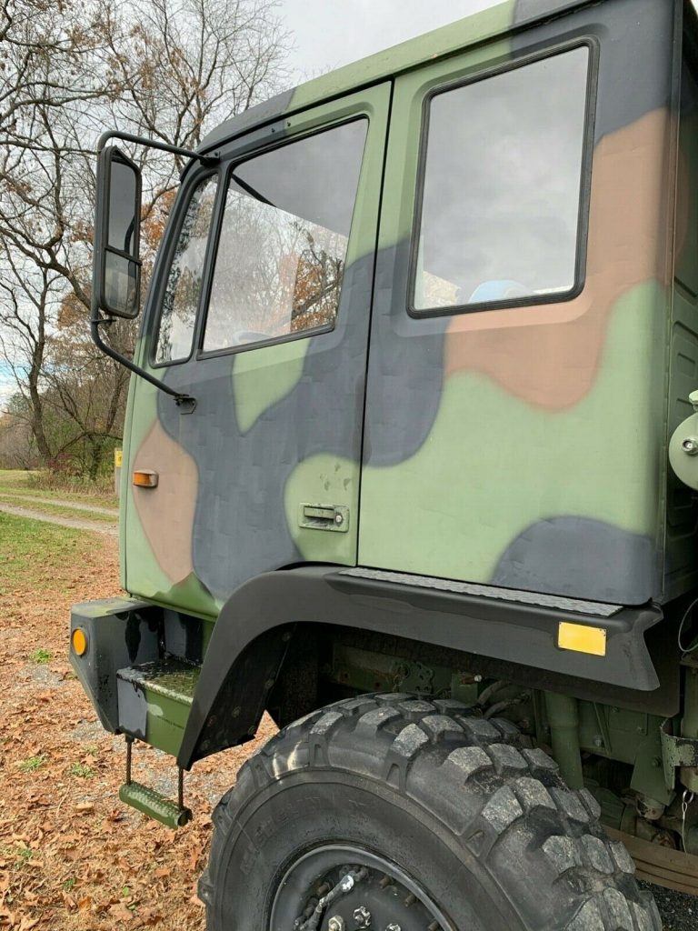 Stewart & Stevenson Military Cargo Truck