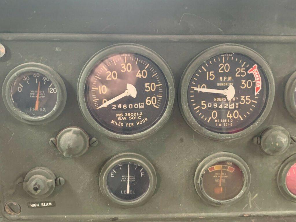 Deuce and half Military Cargo Truck