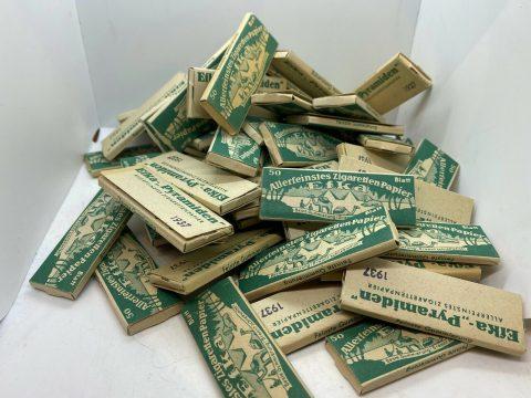 Original German WWII Wehrmacht Africa Cigarette Paper “efka”   1937 Dated RARE! for sale