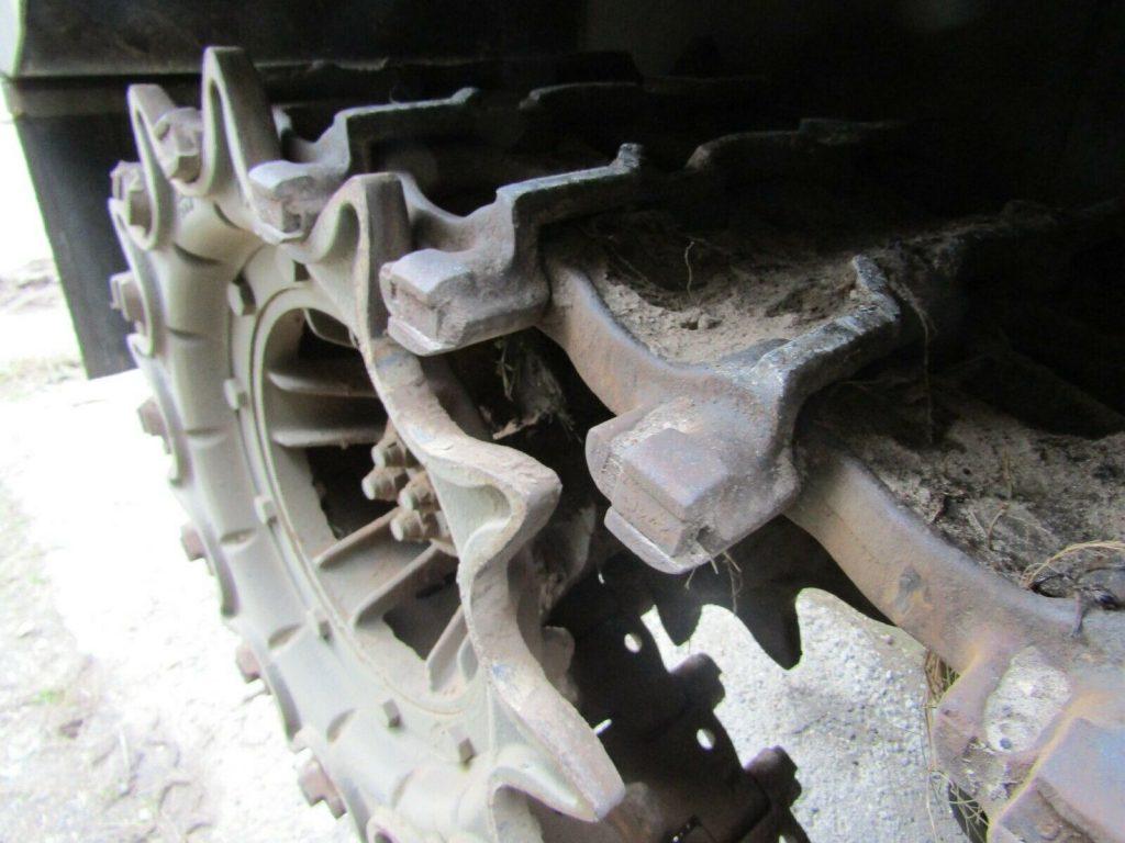 Soviet tracked tractor-vehicle T 54 tank Chassis