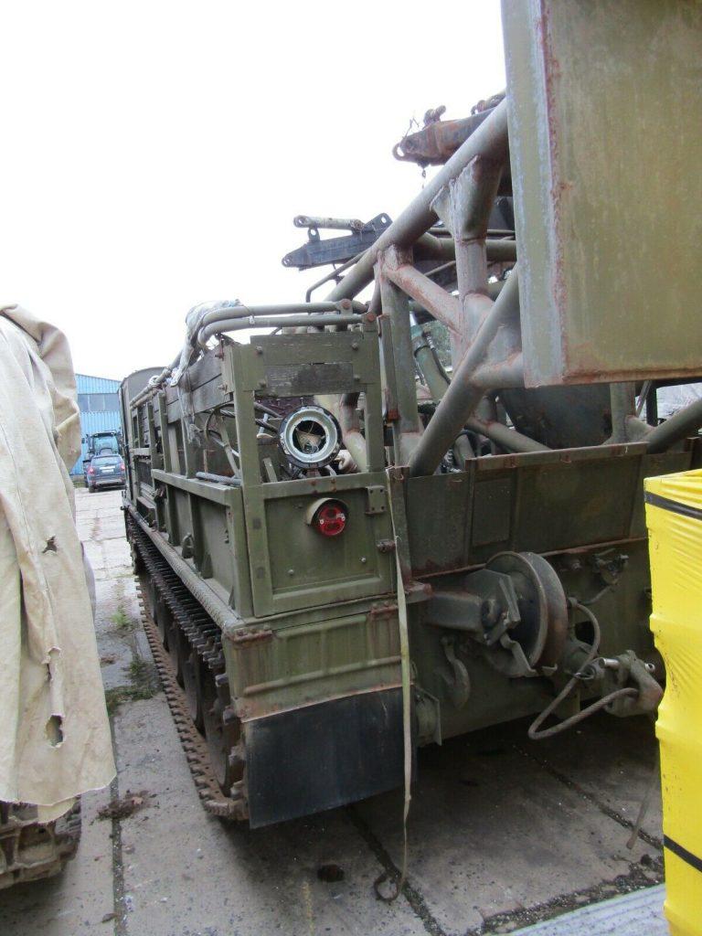 Soviet tracked tractor-vehicle T 54 tank Chassis