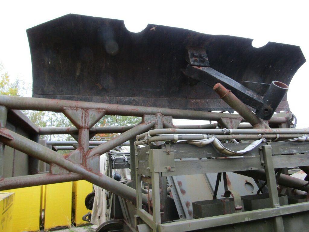 Soviet tracked tractor-vehicle T 54 tank Chassis