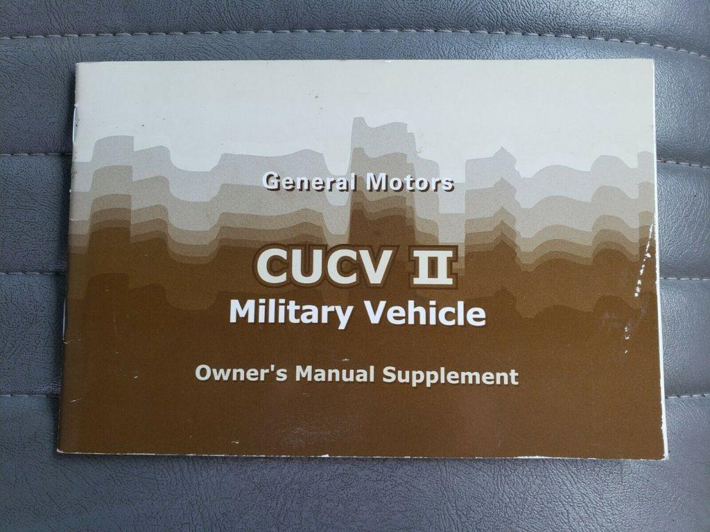 2000 Chevrolet Tahoe Cucv2