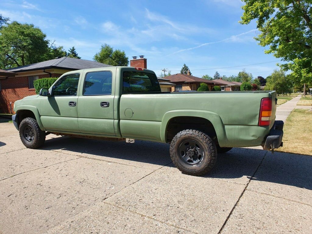 2002 Chevy LSSV Military 4×4 Diesel Pickup Truck